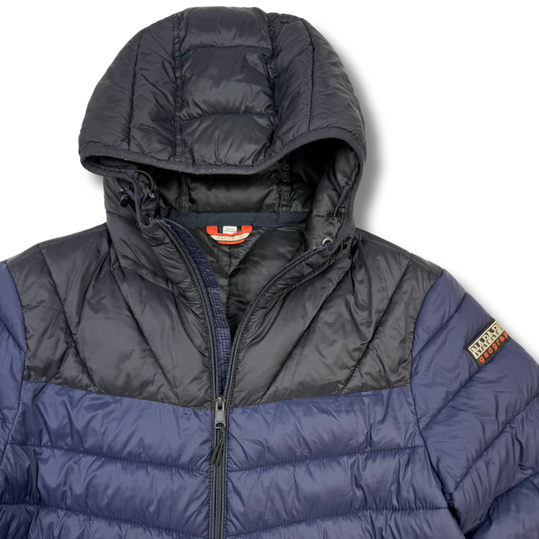 Napapijri Puffer Jacke Schwarz/Navy (L)
