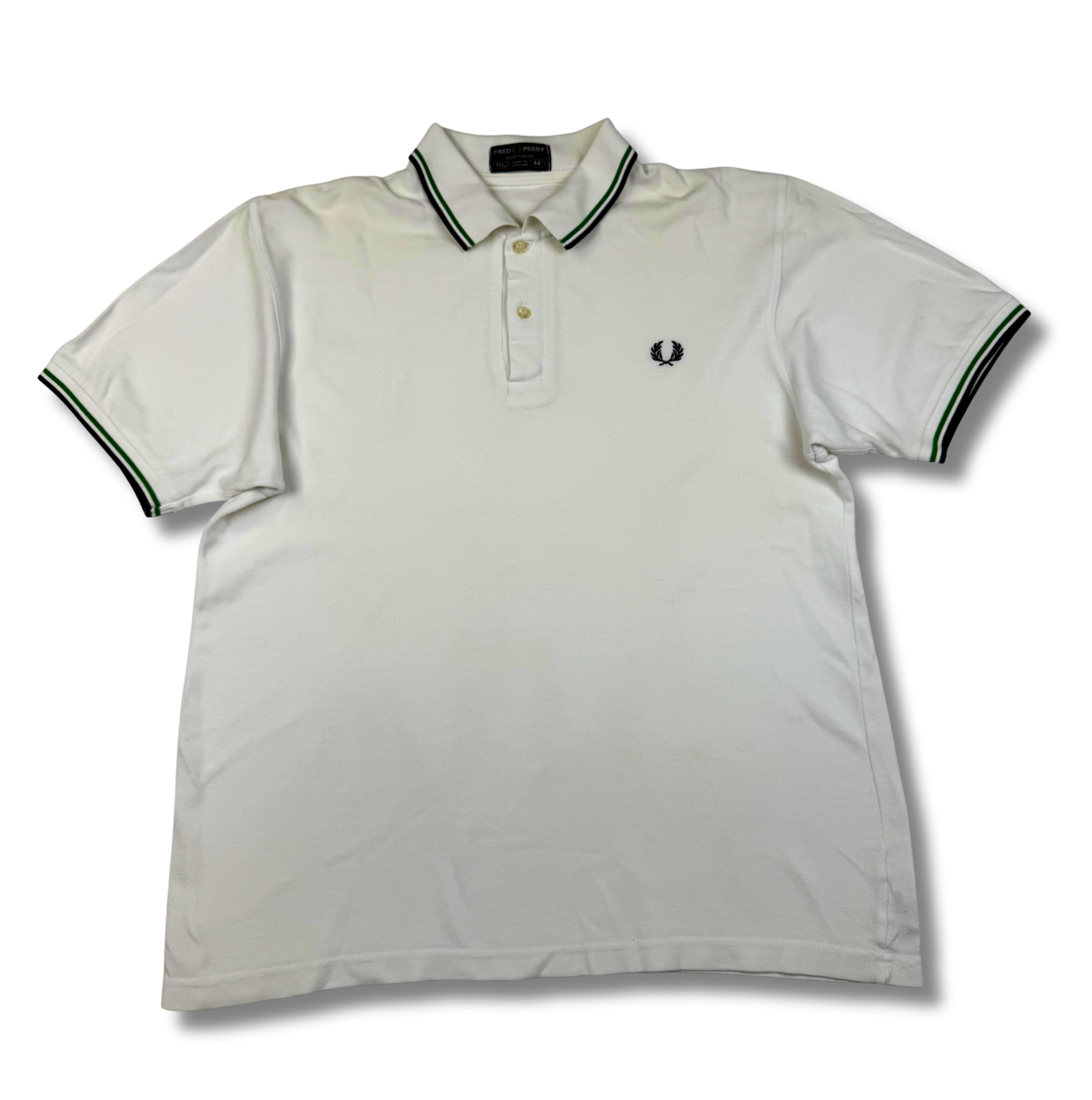 Fred Perry Poloshirt Weiß (XL)