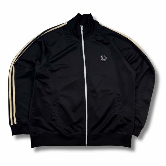 Fred Perry Trainingsjacke Schwarz (XL)
