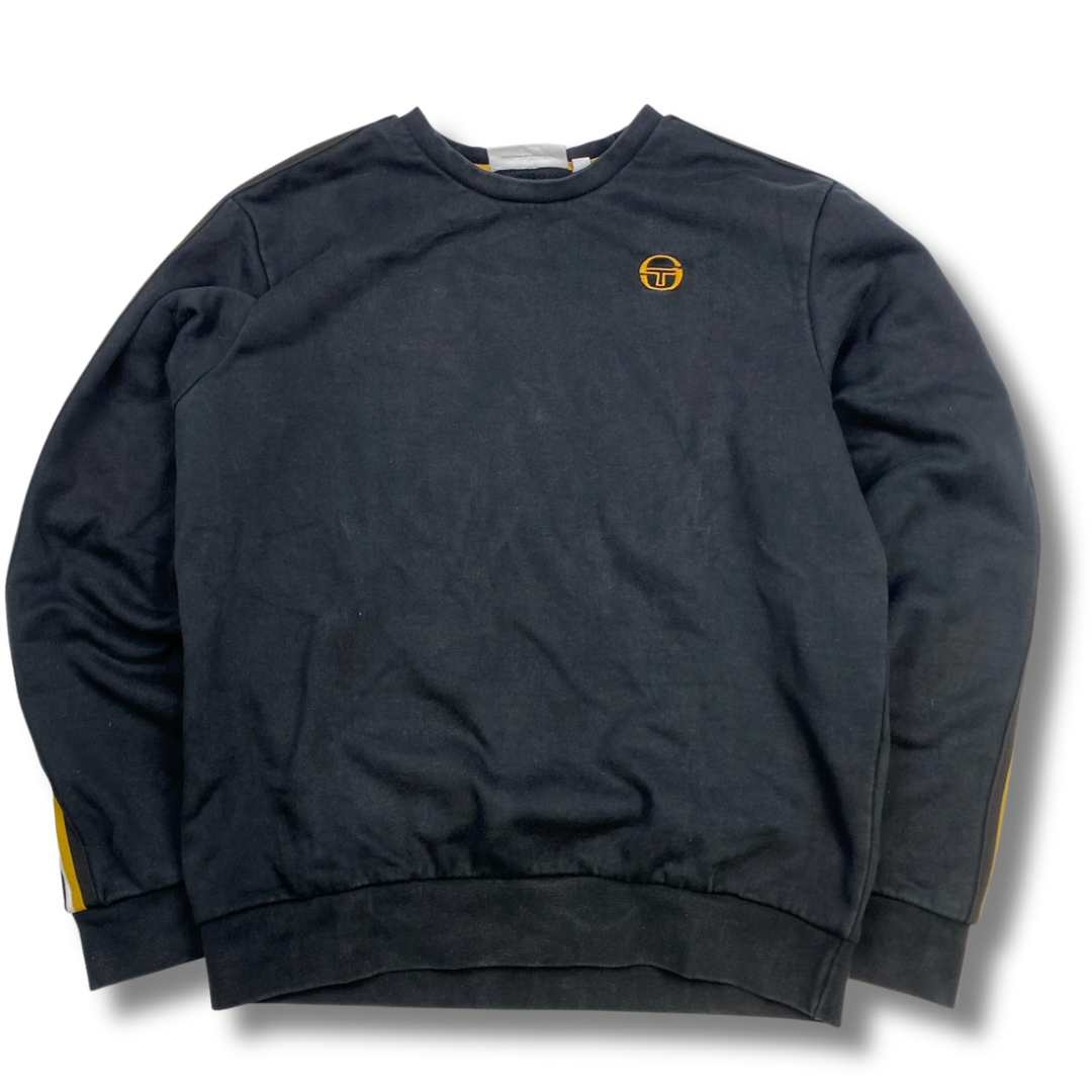 Sergio Tacchini Pullover Schwarz-Gold (M)