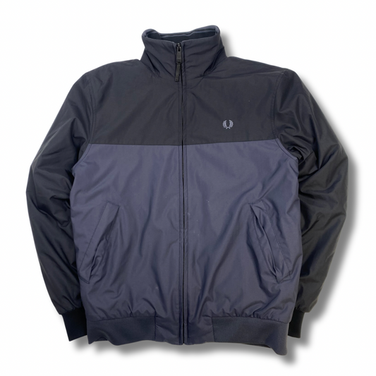 Fred Perry Jacke Schwarz-Navy (S)