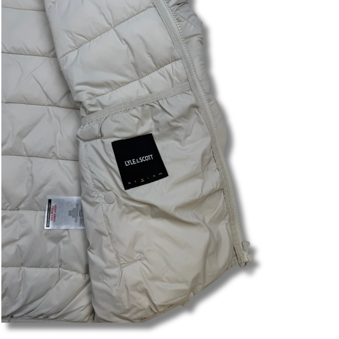 Lyle & Scott Daunenjacke Weiß (M)