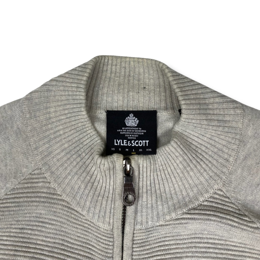 Lyle & Scott Zipper Beige (L)