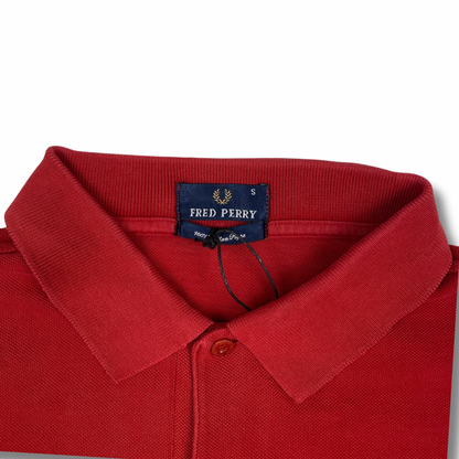 Fred Perry Poloshirt Rot (S)