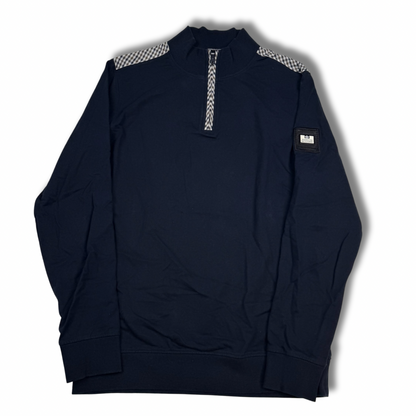 Weekend Offender Quarter-Zip Blau (S)