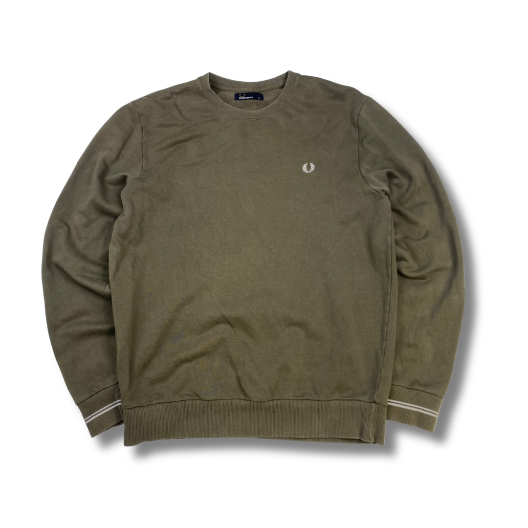 Fred Perry Pullover Khaki (M)