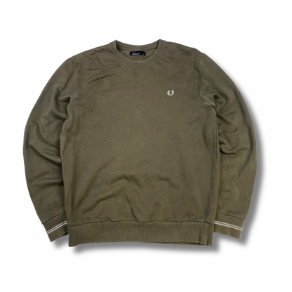 Fred Perry Pullover Khaki (M)