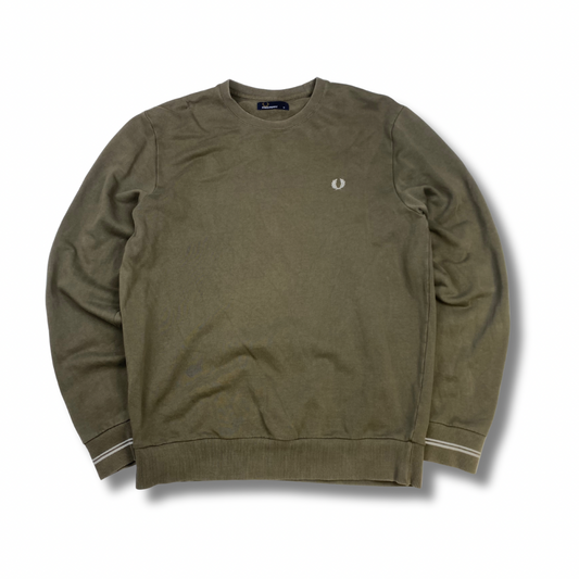 Fred Perry Pullover Khaki (M)