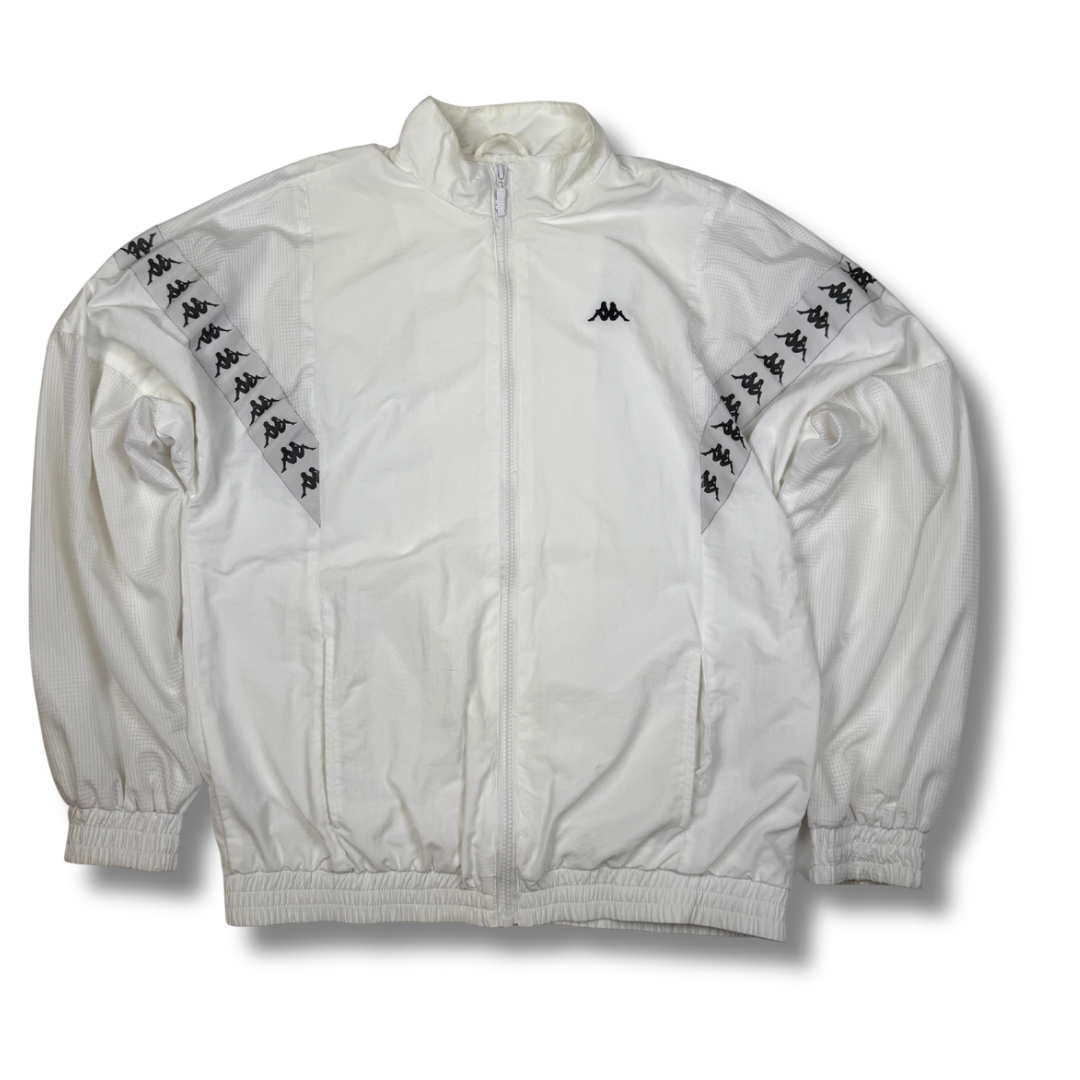Kappa Trainingsjacke Weiß (L)