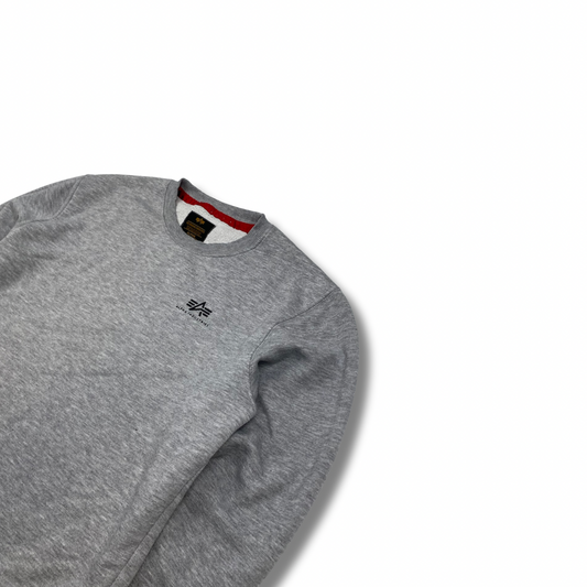 Alpha Industries Pullover Grau (S)