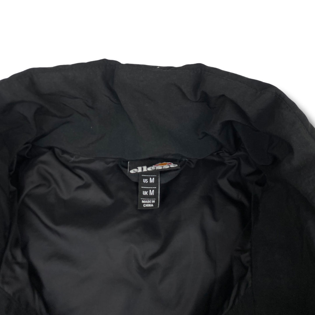 Ellesse Pufferjacke Schwarz-Grün (M)