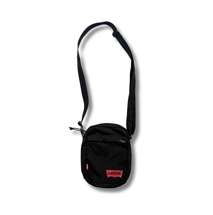 Levis Bauchtasche Schwarz Rot