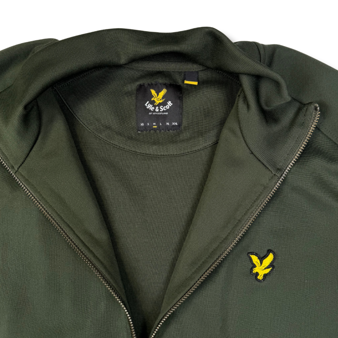 Lyle & Scott Zip-Pullover Khaki (M)