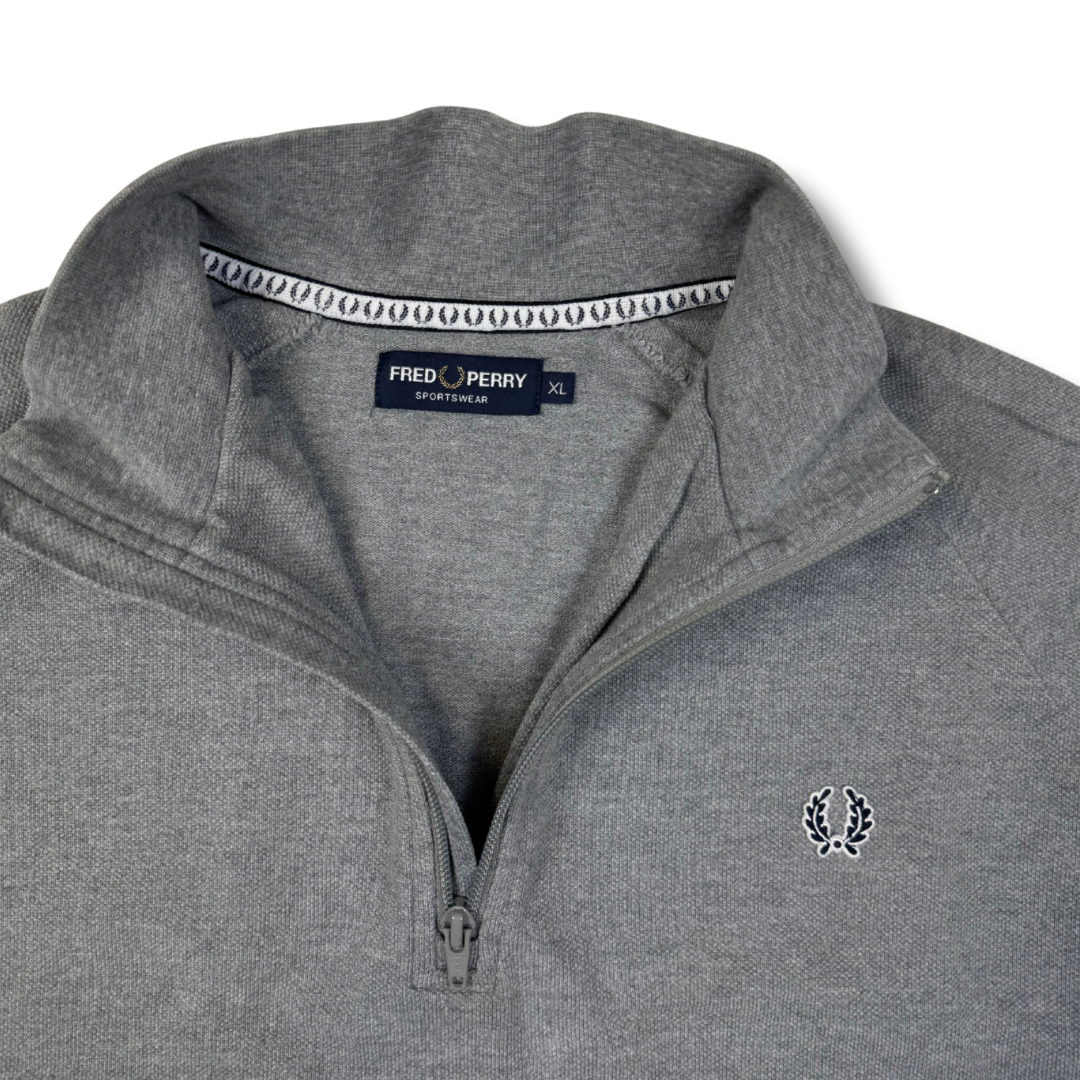 Fred Perry Zipper Grau (XL)