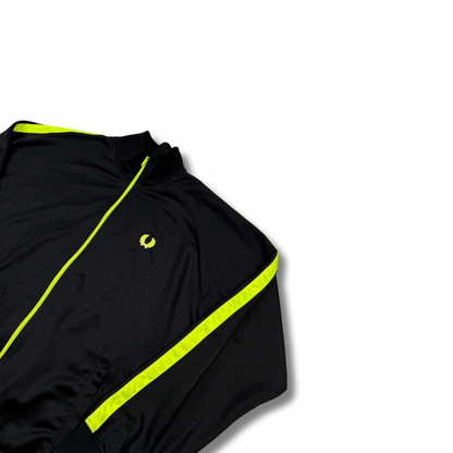 Fred Perry Trainingsjacke Schwarz (XL)