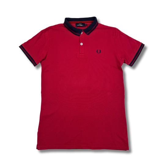 Fred Perry Poloshirt Rot (L)