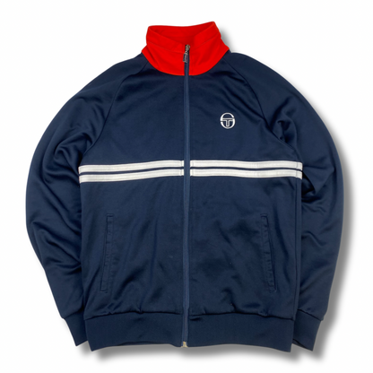 Sergio Tacchini Trainingsjacke Blau-Rot (M)