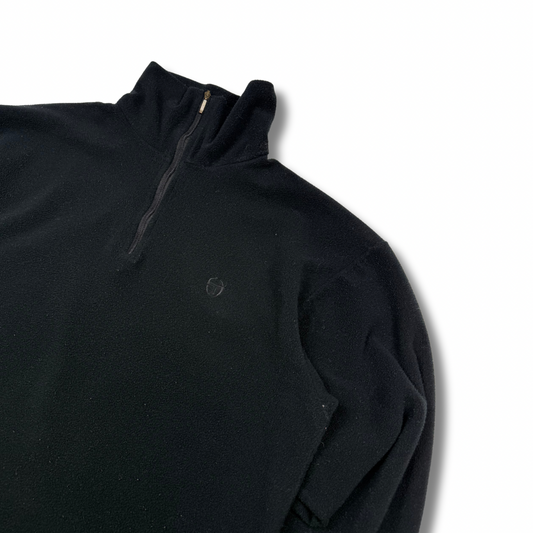 Sergio Tacchini Fleecepullover Schwarz (M)