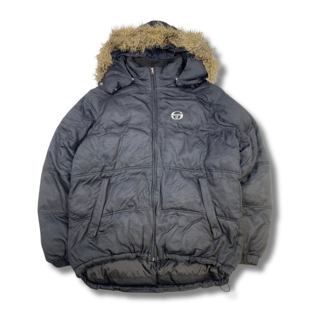 Sergio Tacchini Fell-Daunenjacke (L)