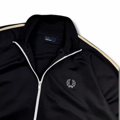 Fred Perry Trainingsjacke Schwarz (XL)