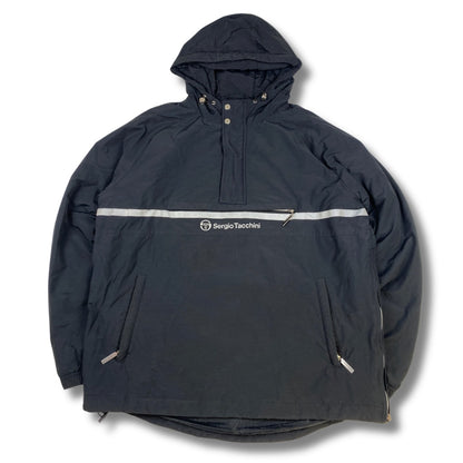 Sergio Tacchini Windbreaker Schwarz (L)