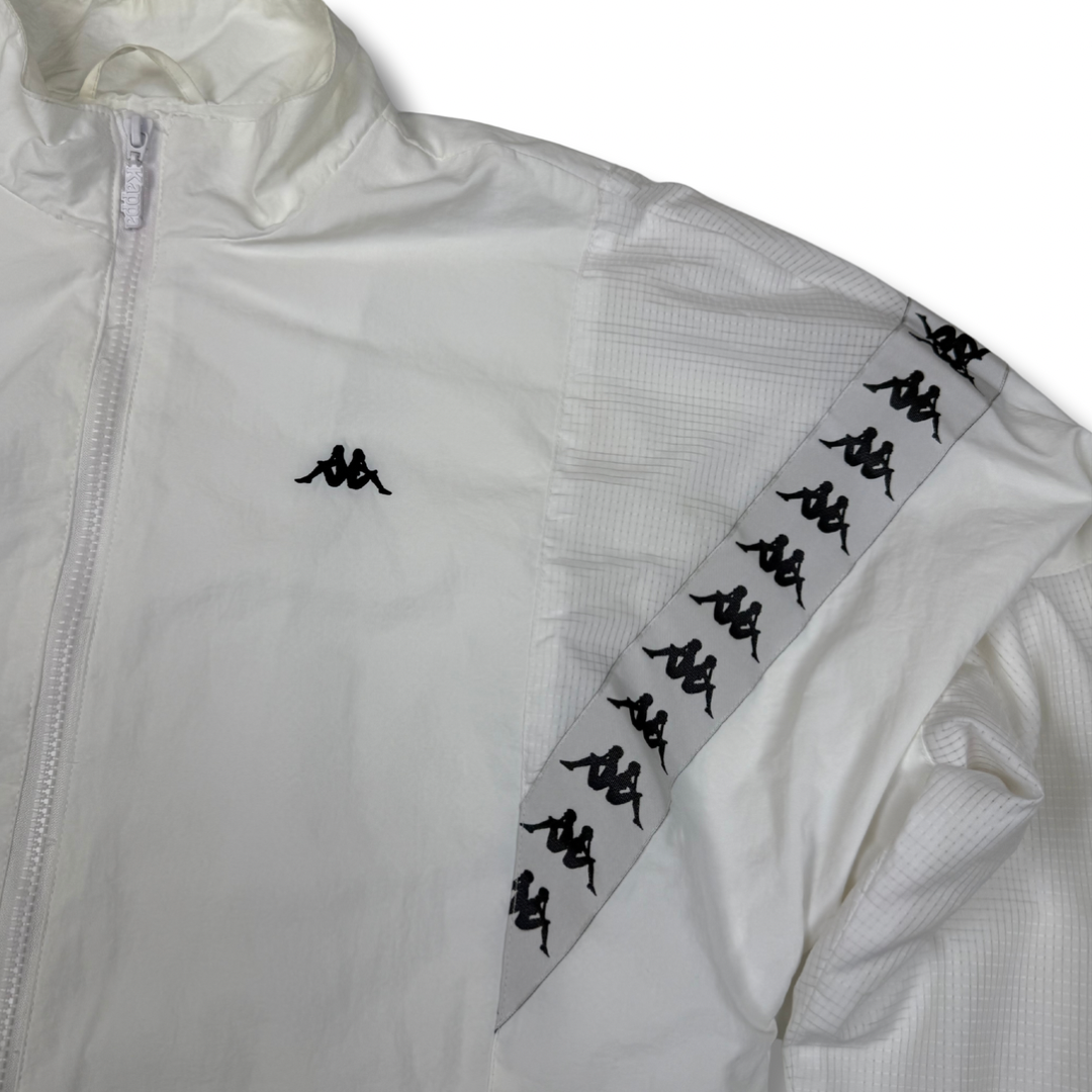 Kappa Trainingsjacke Weiß (L)