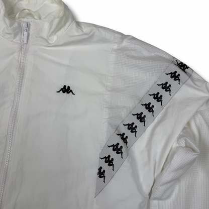 Kappa Trainingsjacke Weiß (L)