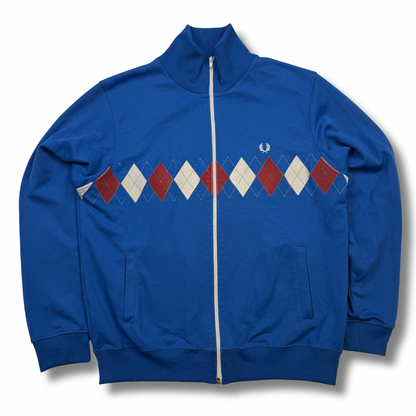 Fred Perry Trainingsjacke Blau (L)