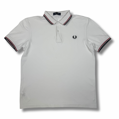Fred Perry Poloshirt Weiß (M)