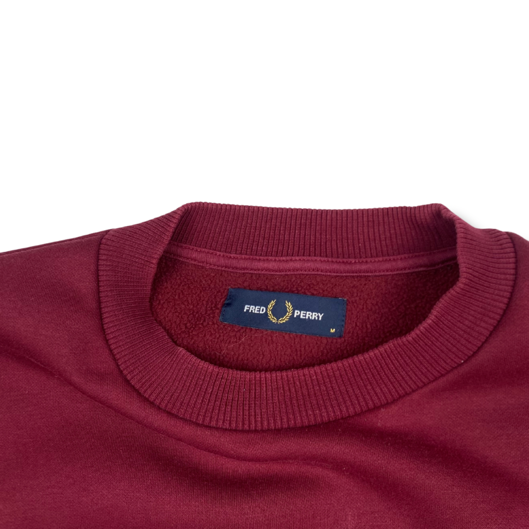 Fred Perry Pullover Rot (M)