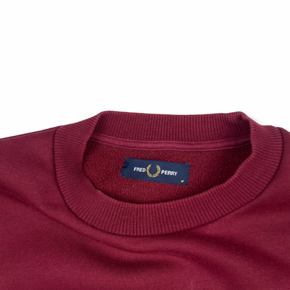 Fred Perry Pullover Rot (M)