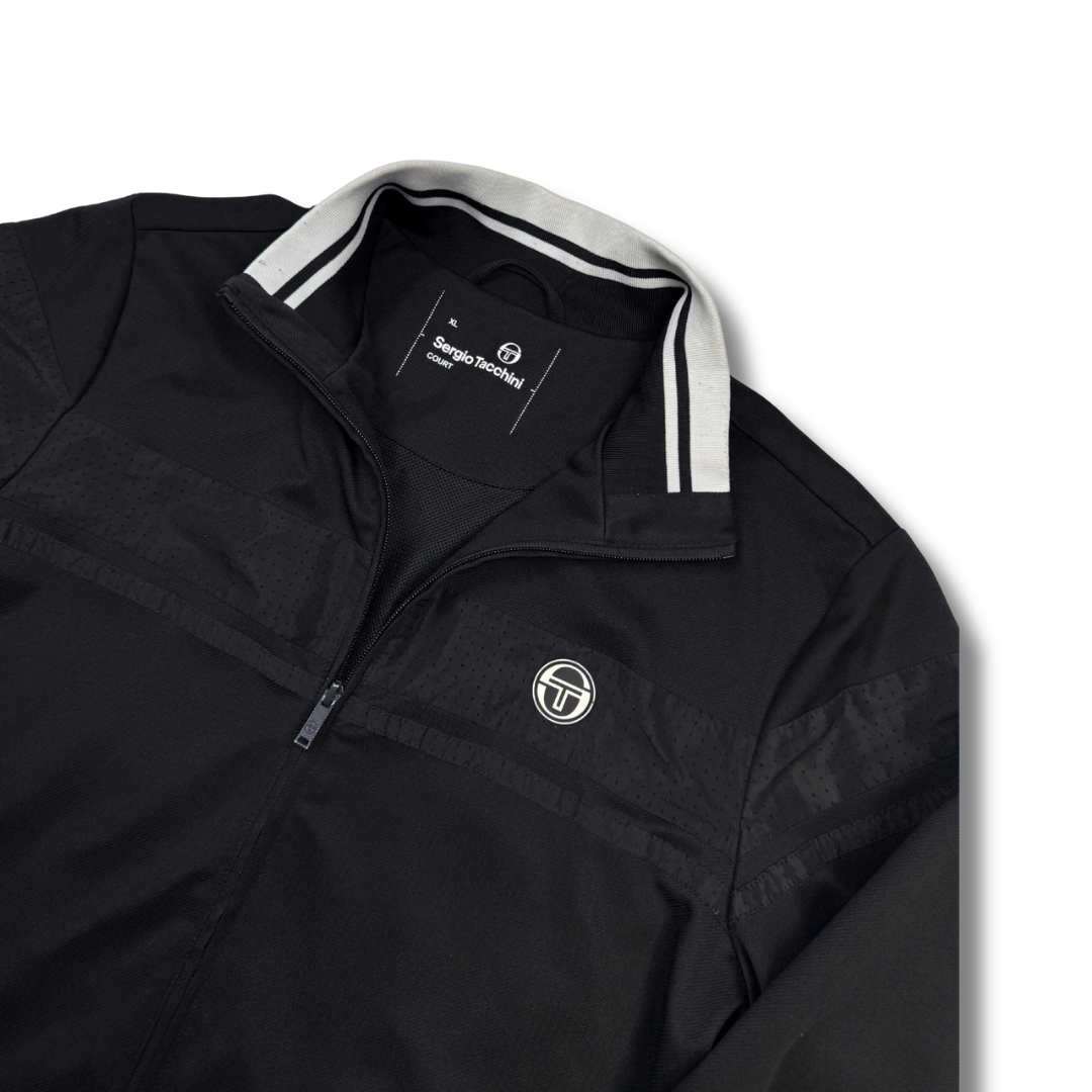 Sergio Tacchini Trainingsjacke Schwarz (XL)