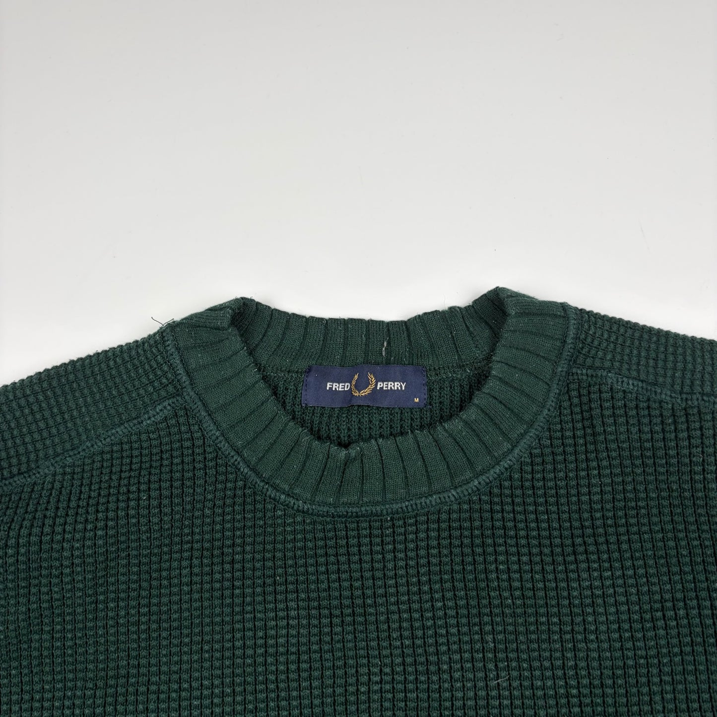 Fred Perry Pullover Grün (M)