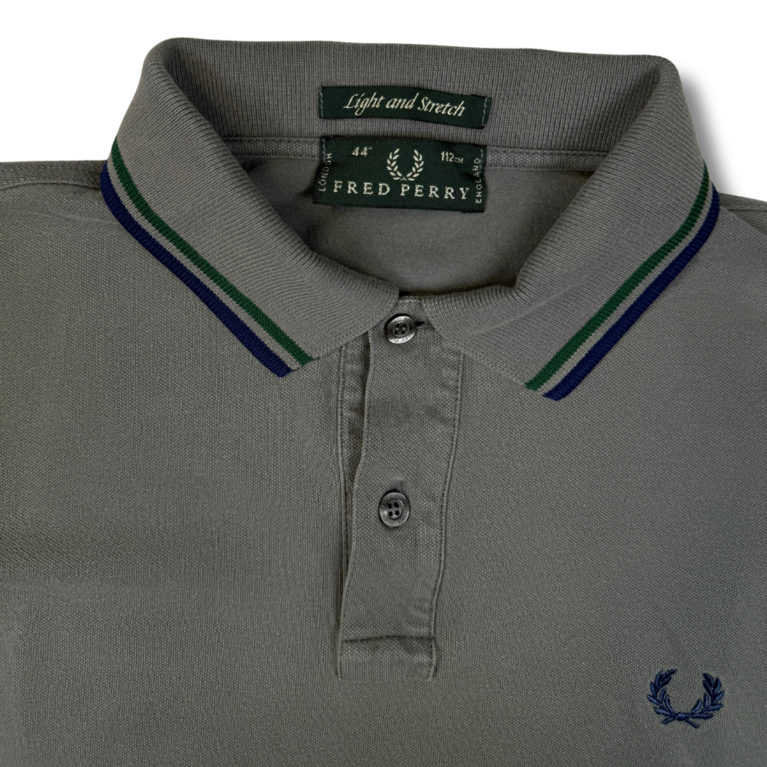 Fred Perry Longsleeve Grau (M)