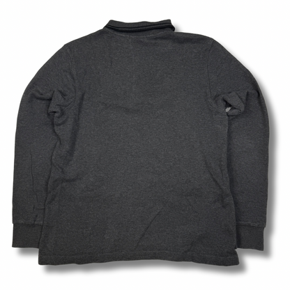 Fred Perry Langarm Poloshirt Grau (M)