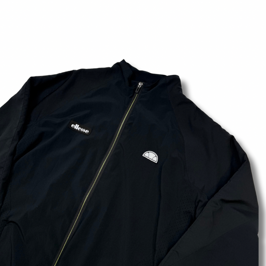 Ellesse leichte Trainingsjacke Schwarz (M)