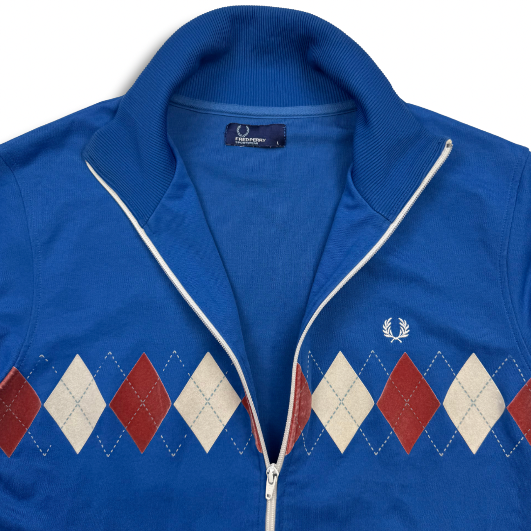 Fred Perry Trainingsjacke Blau (L)