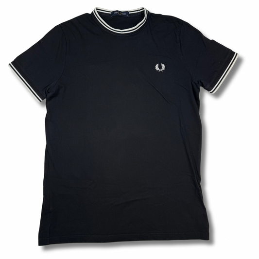Fred Perry T-Shirt Schwarz (XS)
