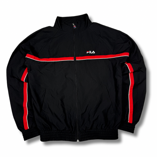 Fila Trainingsjacke Schwarz-Rot (M)