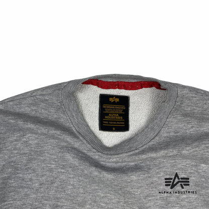 Alpha Industries Pullover Grau (S)
