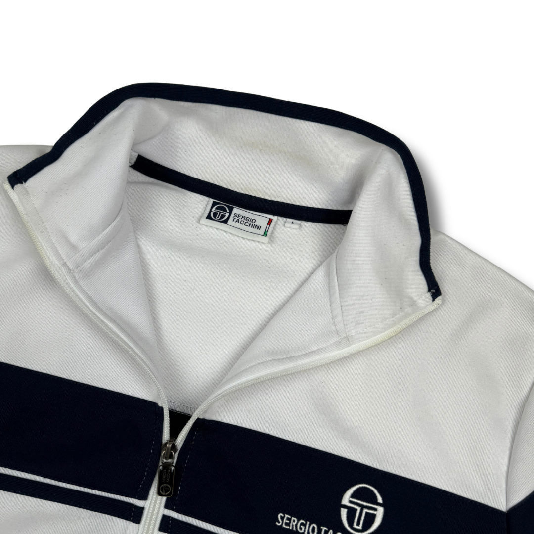 Sergio Tacchini Trainingsjacke Weiß (L)