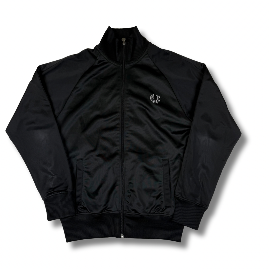 Fred Perry Trainingsjacke Schwarz (S)