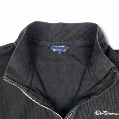 Ben Sherman Zip Schwarz (L)