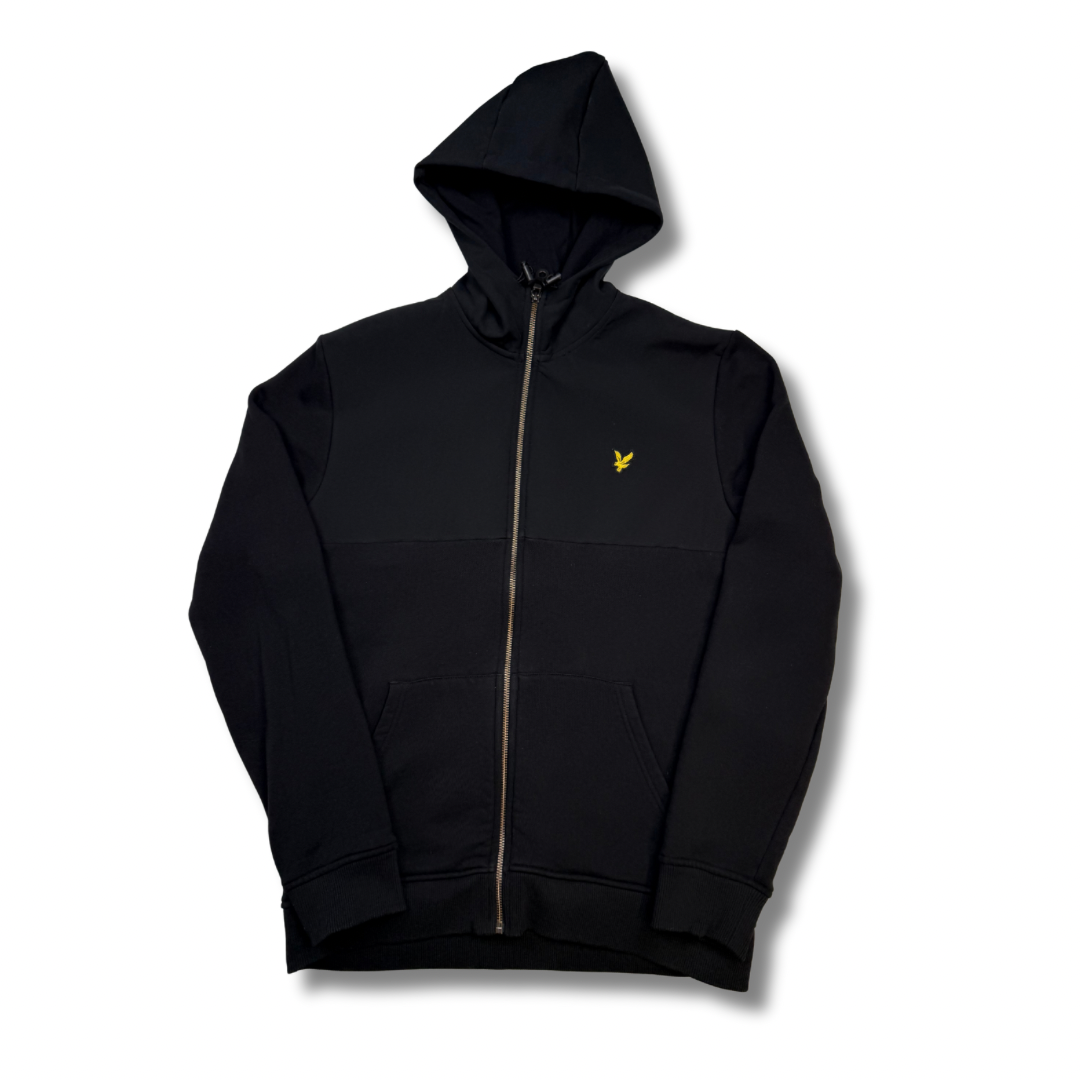 Lyle & Scott Zip-Hoodie Schwarz (M)