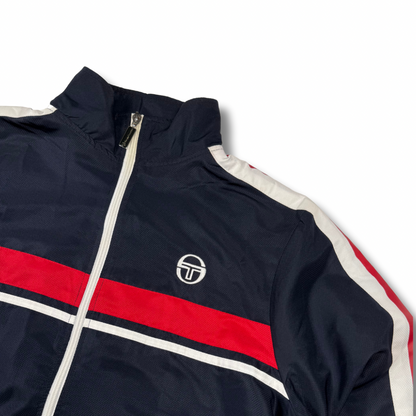 Sergio Tacchini Trainingsjacke Blau-Rot (M)