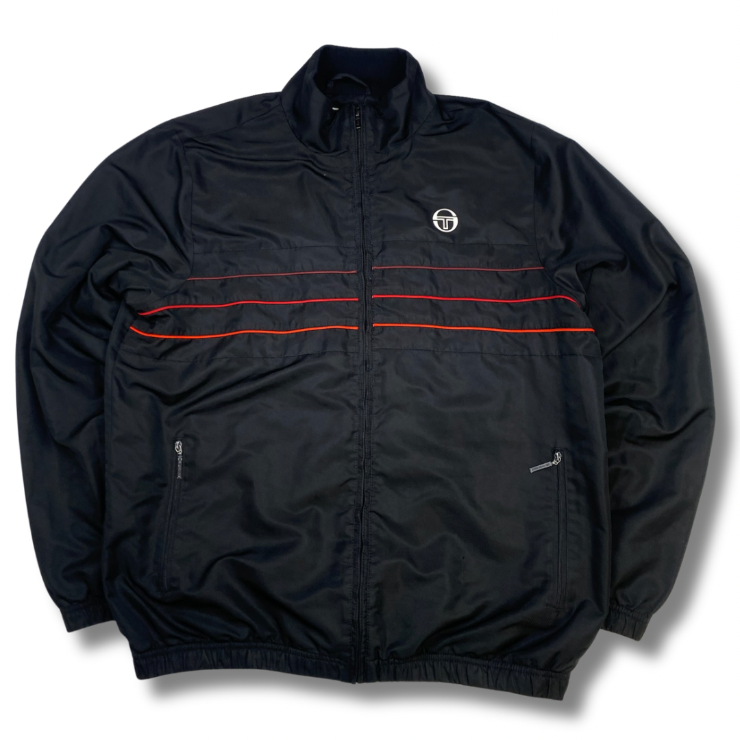 Sergio Tacchini Trainingsjacke Schwarz (L)