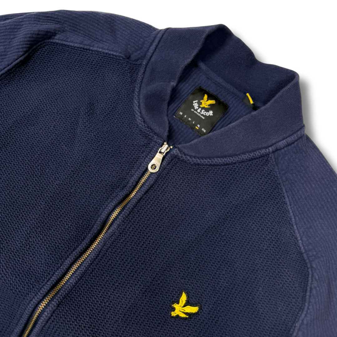 Lyle & Scott Strickjacke Blau (XL)