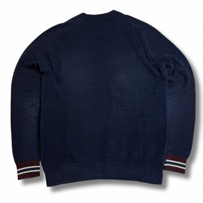 Fred Perry Pullover Blau (M)