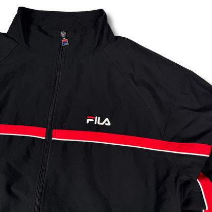 Fila Trainingsjacke Schwarz-Rot (M)