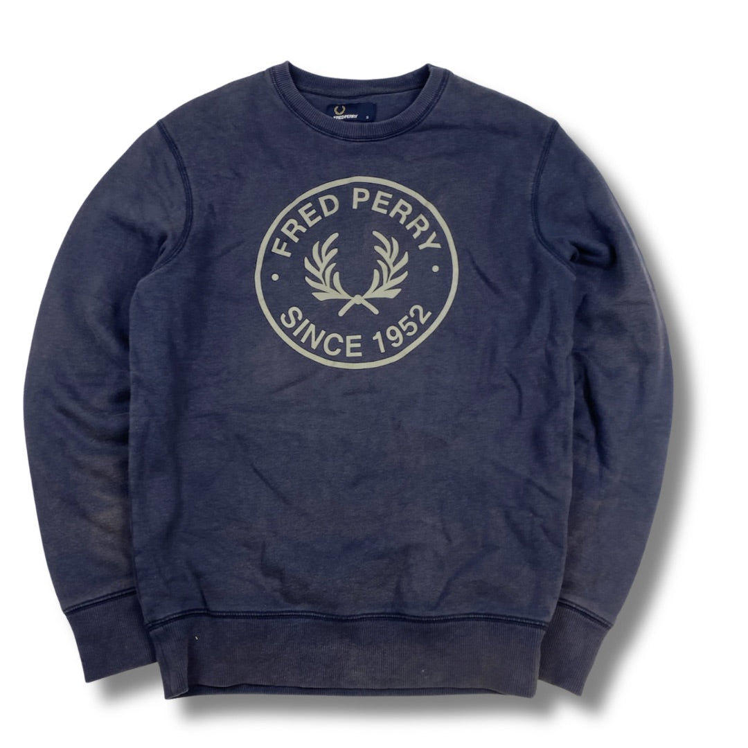 Fred Perry Pullover Blau (S)